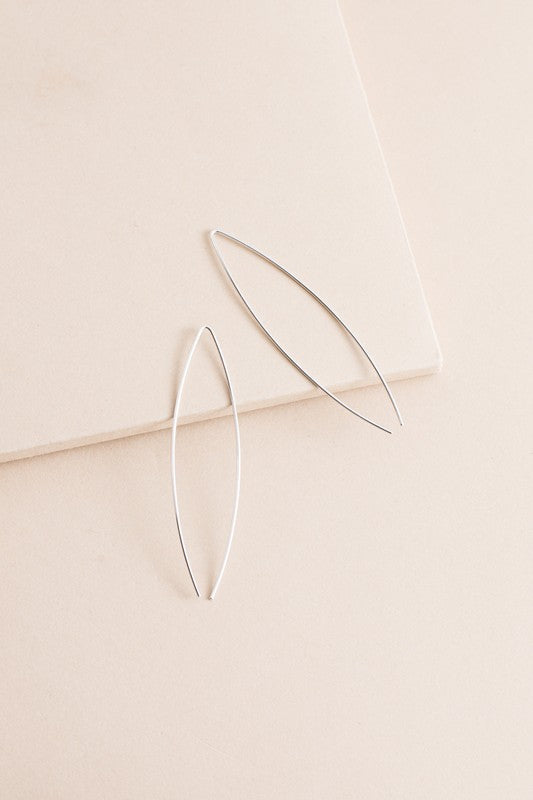 Arc Threader Earrings