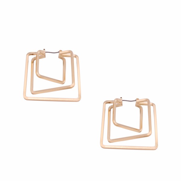 SQUARED DROP EARRINGS