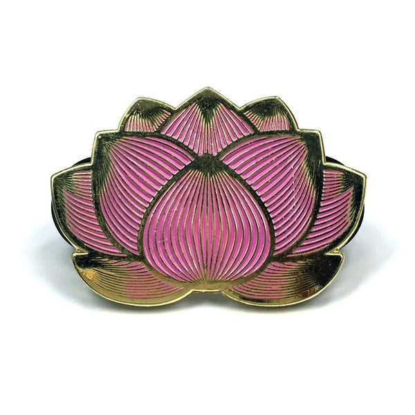 Lotus Flower Enamel Pins