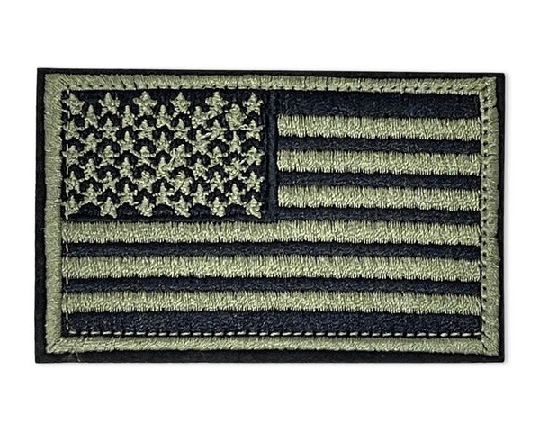 Tactical USA Flag Patch with Velcro Backing