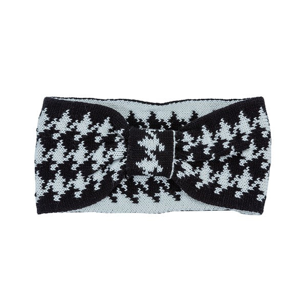 HOUNDSTOOTH HEAD BAND