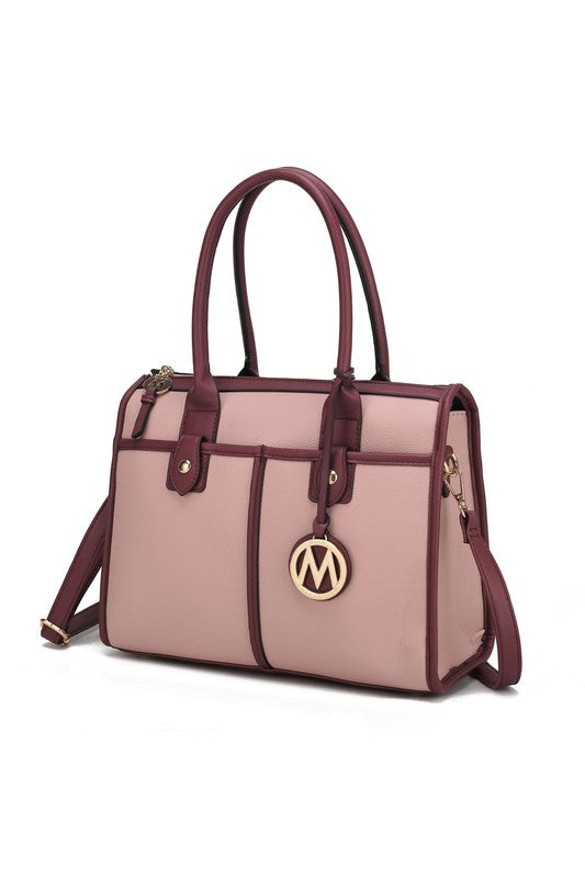 MKF Livia Satchel Handbag Crossover Women by Mia k