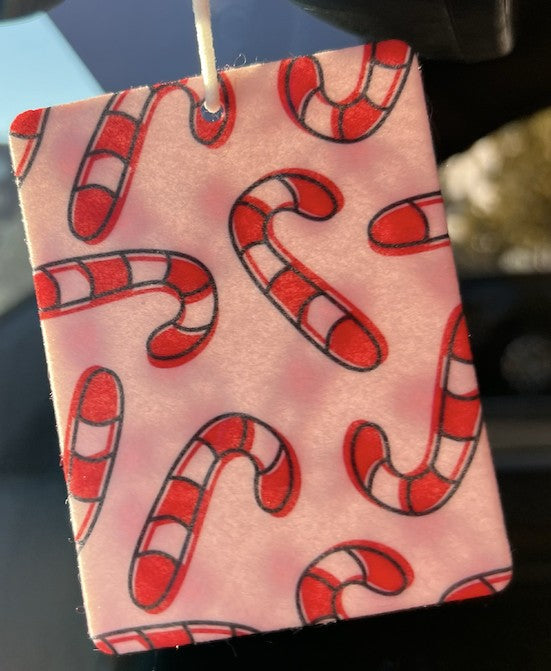 Candy Cane Christmas Air Freshener