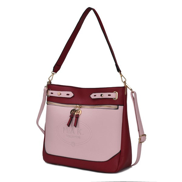 MKF Collection Evie two tone Shoulder bag by Mia k