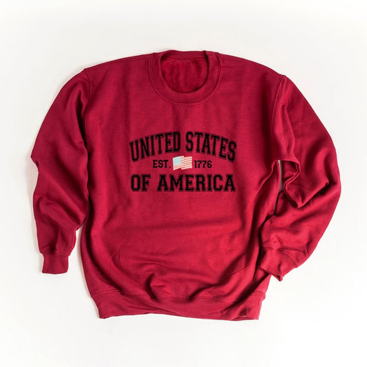 USA Est. 1776 Graphic Sweatshirt