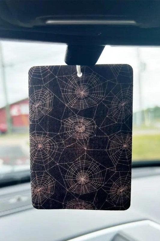 Spider Web Halloween Air Freshener