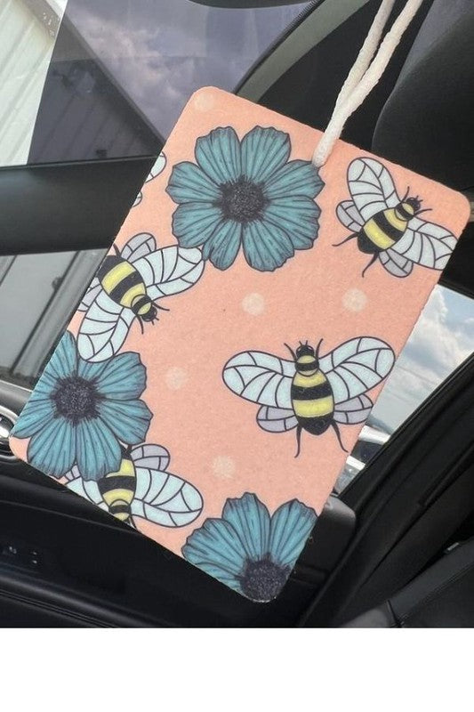 Floral Bee Air Freshener