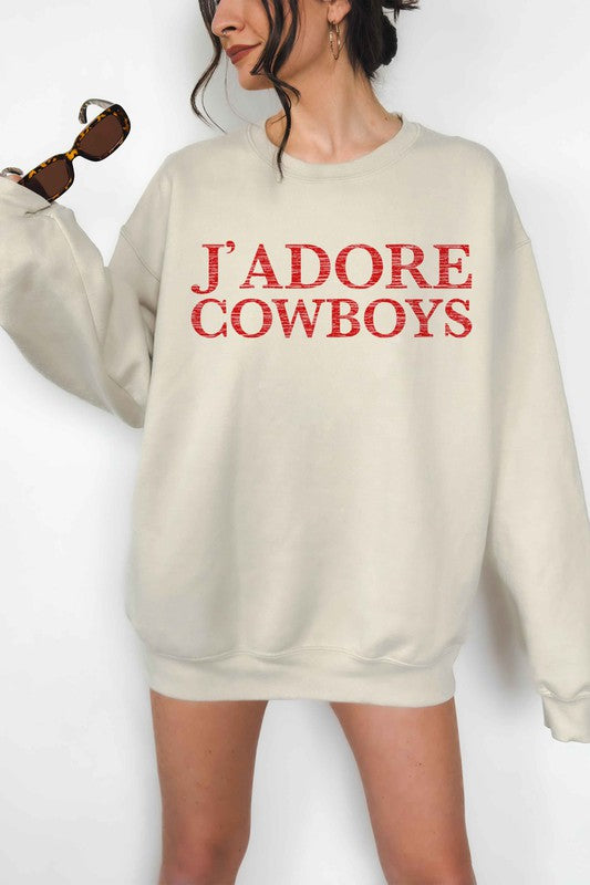 JADORE COWBOYS OVERSIZED SWEATSHIRT