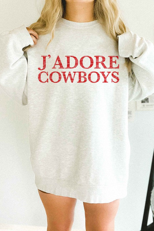 JADORE COWBOYS OVERSIZED SWEATSHIRT