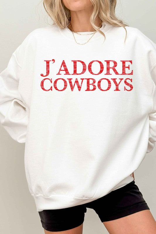 JADORE COWBOYS OVERSIZED SWEATSHIRT