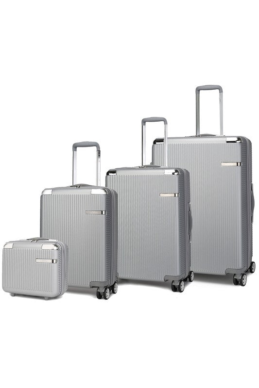 MKF Collection Tulum 4-piece luggage set by Mia K